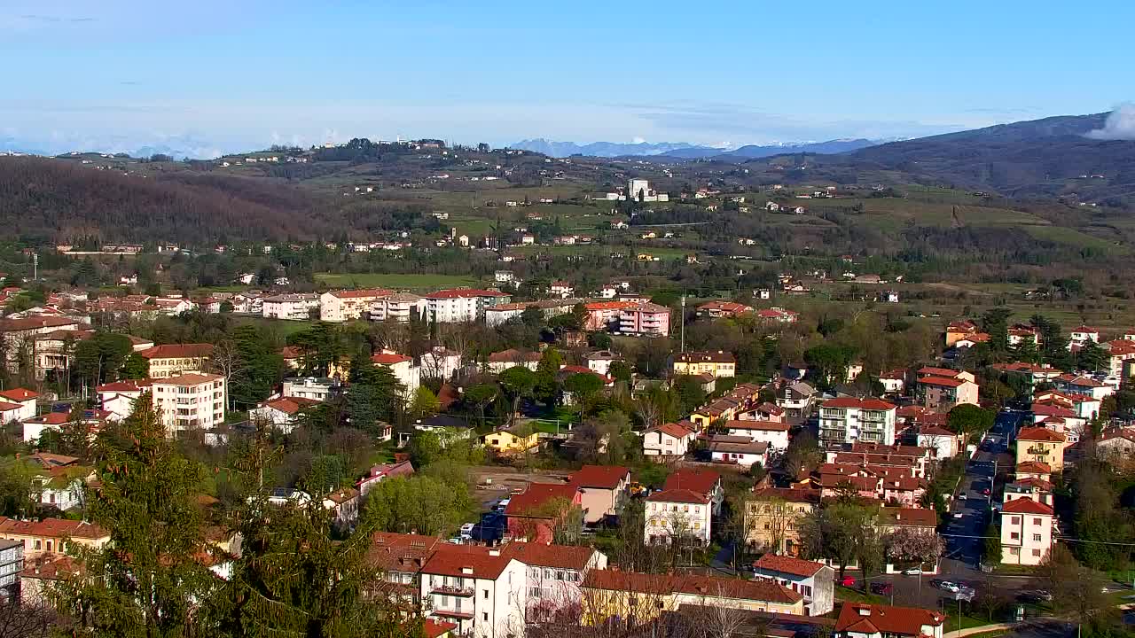 Nova Gorica et Gorizia : Vue Imprenable depuis le Monastère Franciscain de Kostanjevica