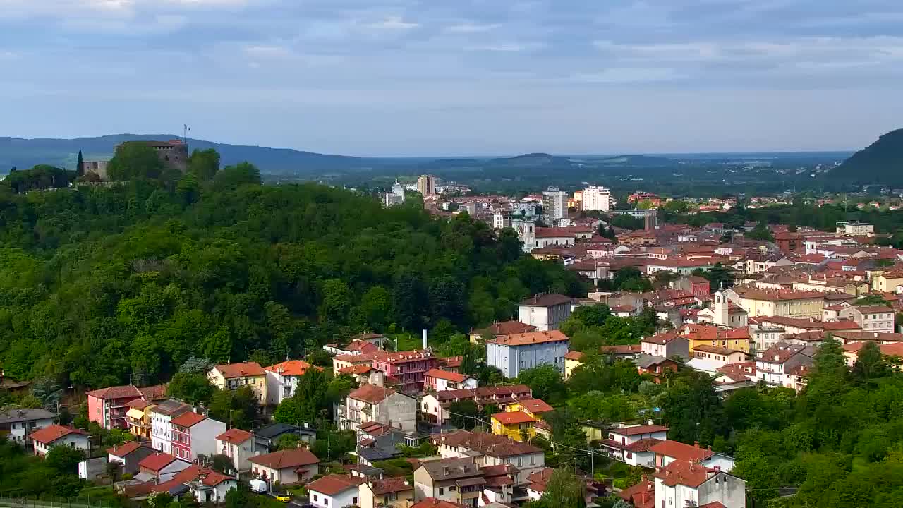 Nova Gorica in Gorica: Čudovit Razgled iz Frančiškanskega Samostana Kostanjevica