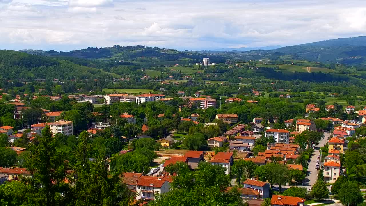 Nova Gorica in Gorica: Čudovit Razgled iz Frančiškanskega Samostana Kostanjevica