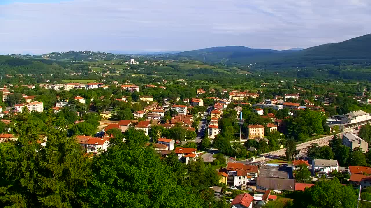 Nova Gorica et Gorizia : Vue Imprenable depuis le Monastère Franciscain de Kostanjevica