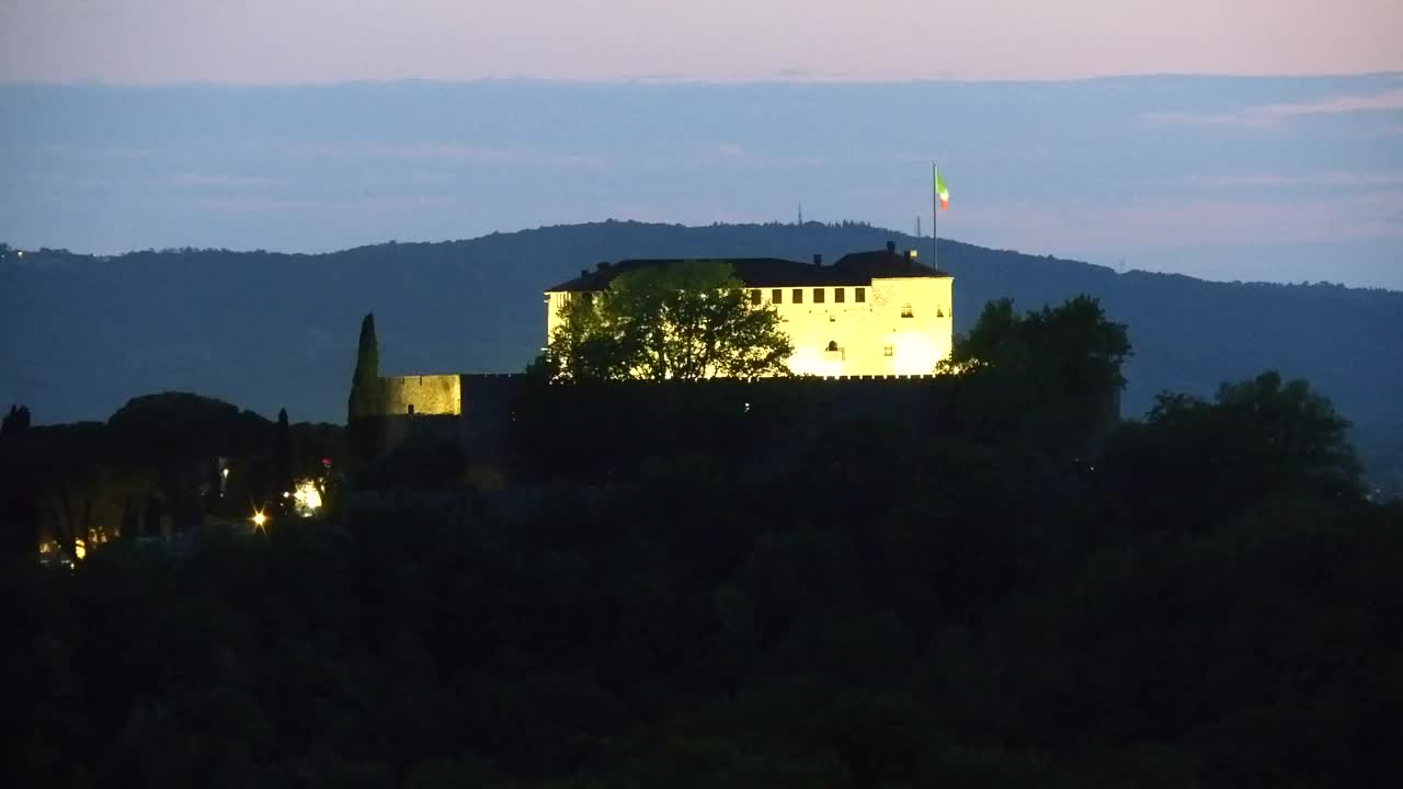 Nova Gorica et Gorizia : Vue Imprenable depuis le Monastère Franciscain de Kostanjevica