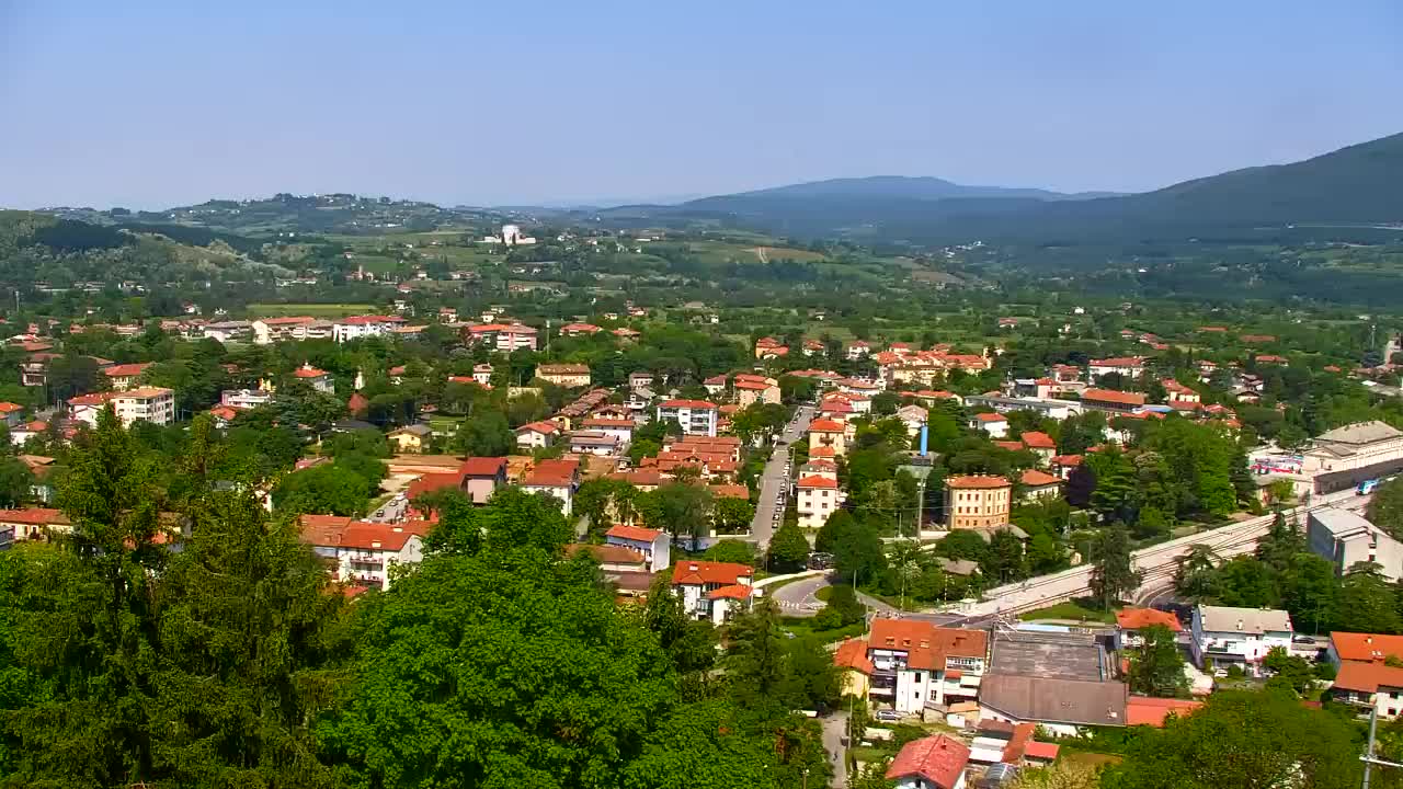 Nova Gorica in Gorica: Čudovit Razgled iz Frančiškanskega Samostana Kostanjevica
