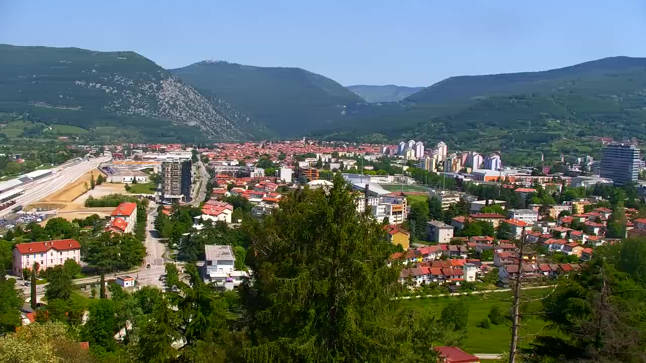 Nova Gorica et Gorizia : Vue Imprenable depuis le Monastère Franciscain de Kostanjevica