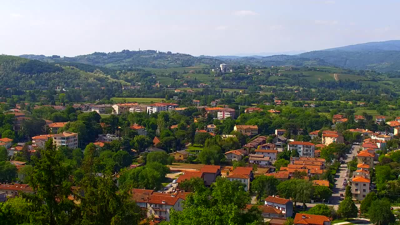 Nova Gorica i Gorica: Prekrasan Pogled iz Franjevačkog Samostana Kostanjevica