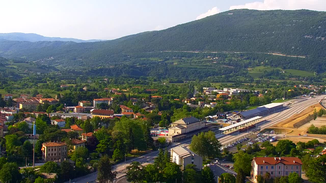 Nova Gorica in Gorica: Čudovit Razgled iz Frančiškanskega Samostana Kostanjevica