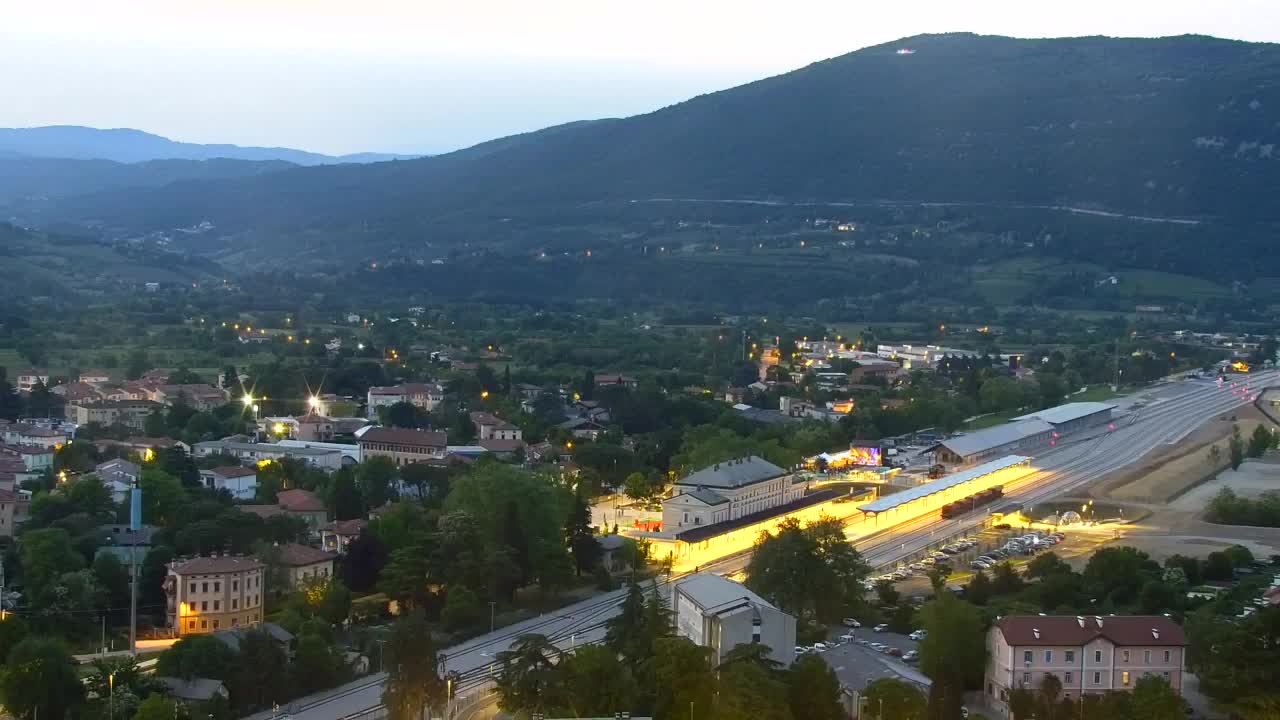 Nova Gorica et Gorizia : Vue Imprenable depuis le Monastère Franciscain de Kostanjevica