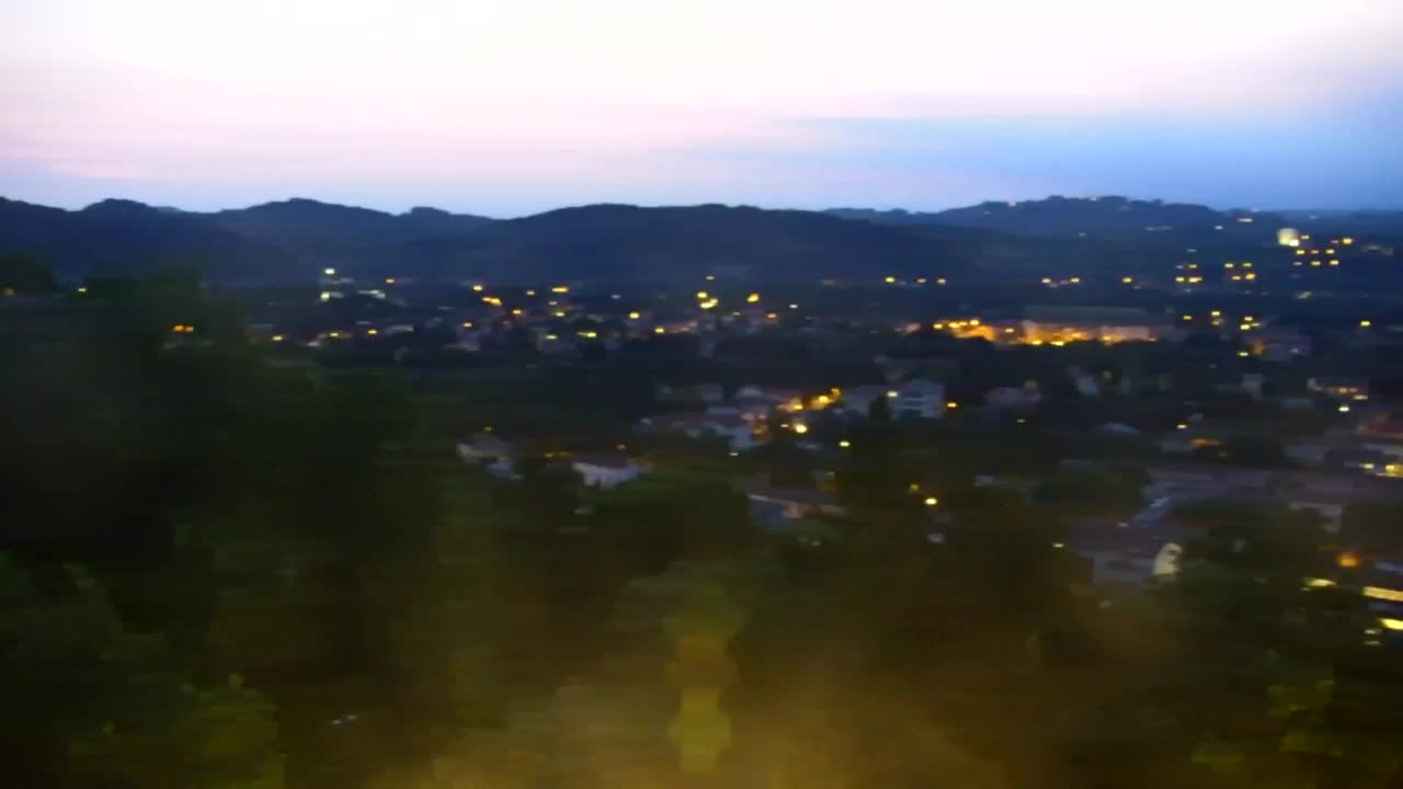 Nova Gorica et Gorizia : Vue Imprenable depuis le Monastère Franciscain de Kostanjevica