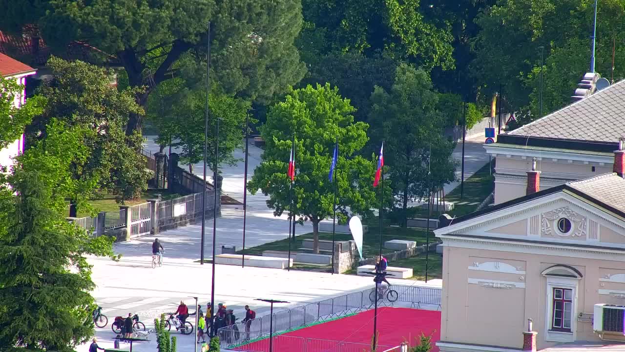 Nova Gorica in Gorica: Čudovit Razgled iz Frančiškanskega Samostana Kostanjevica
