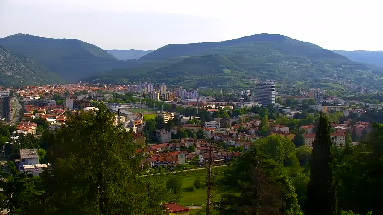 Nova Gorica und Görz: Atemberaubende Aussicht vom Franziskanerkloster Kostanjevica