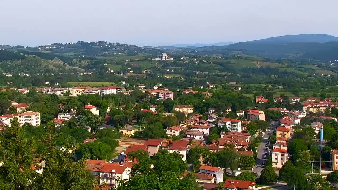 Nova Gorica et Gorizia : Vue Imprenable depuis le Monastère Franciscain de Kostanjevica