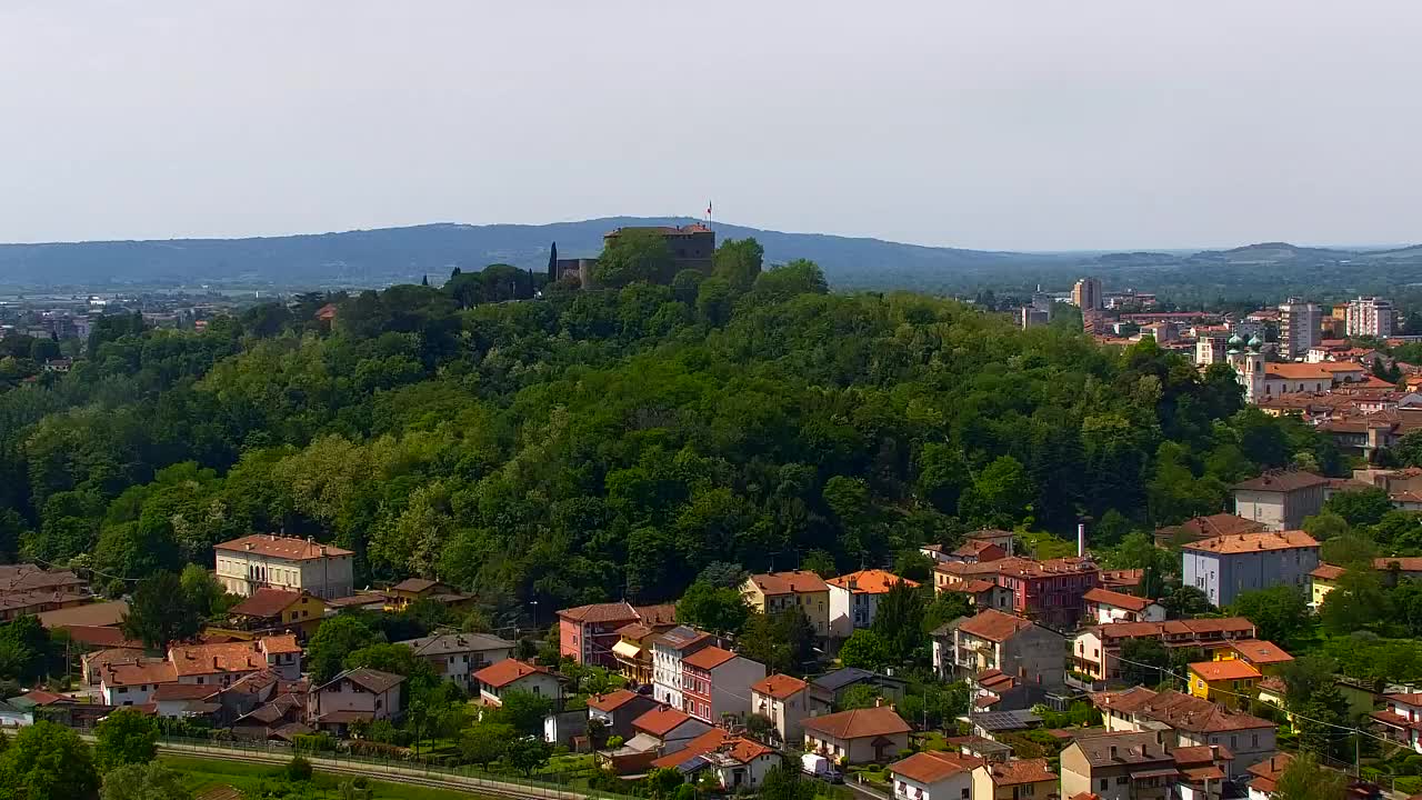 Nova Gorica in Gorica: Čudovit Razgled iz Frančiškanskega Samostana Kostanjevica