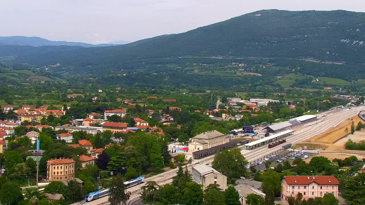 Nova Gorica et Gorizia : Vue Imprenable depuis le Monastère Franciscain de Kostanjevica