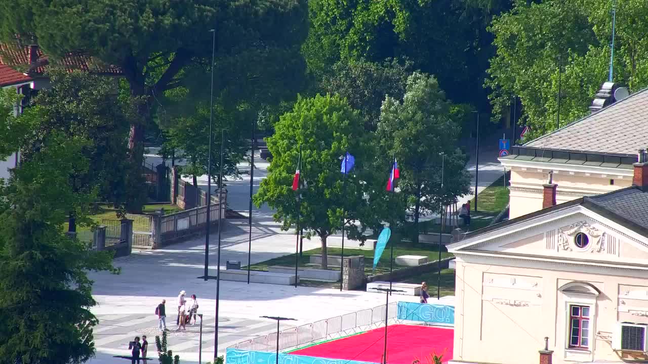 Nova Gorica i Gorica: Prekrasan Pogled iz Franjevačkog Samostana Kostanjevica