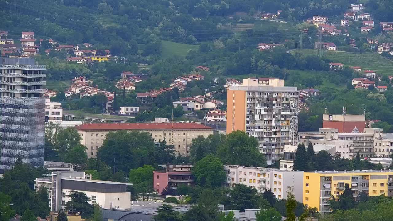 Nova Gorica et Gorizia : Vue Imprenable depuis le Monastère Franciscain de Kostanjevica