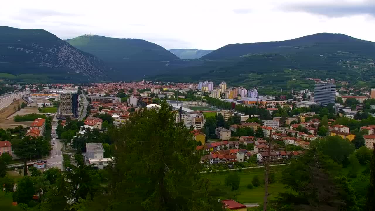 Nova Gorica et Gorizia : Vue Imprenable depuis le Monastère Franciscain de Kostanjevica