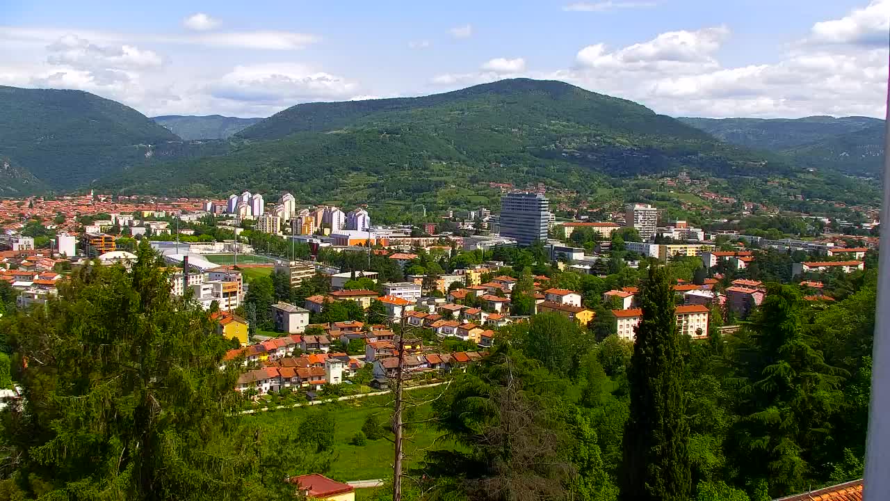 Nova Gorica et Gorizia : Vue Imprenable depuis le Monastère Franciscain de Kostanjevica