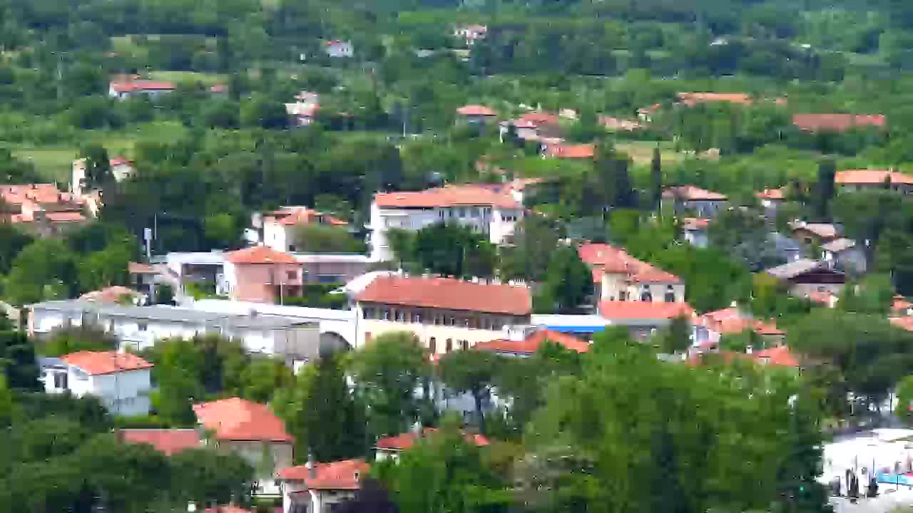 Nova Gorica i Gorica: Prekrasan Pogled iz Franjevačkog Samostana Kostanjevica