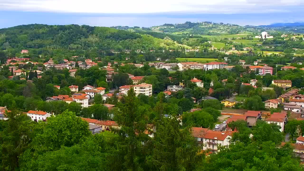 Nova Gorica i Gorica: Prekrasan Pogled iz Franjevačkog Samostana Kostanjevica