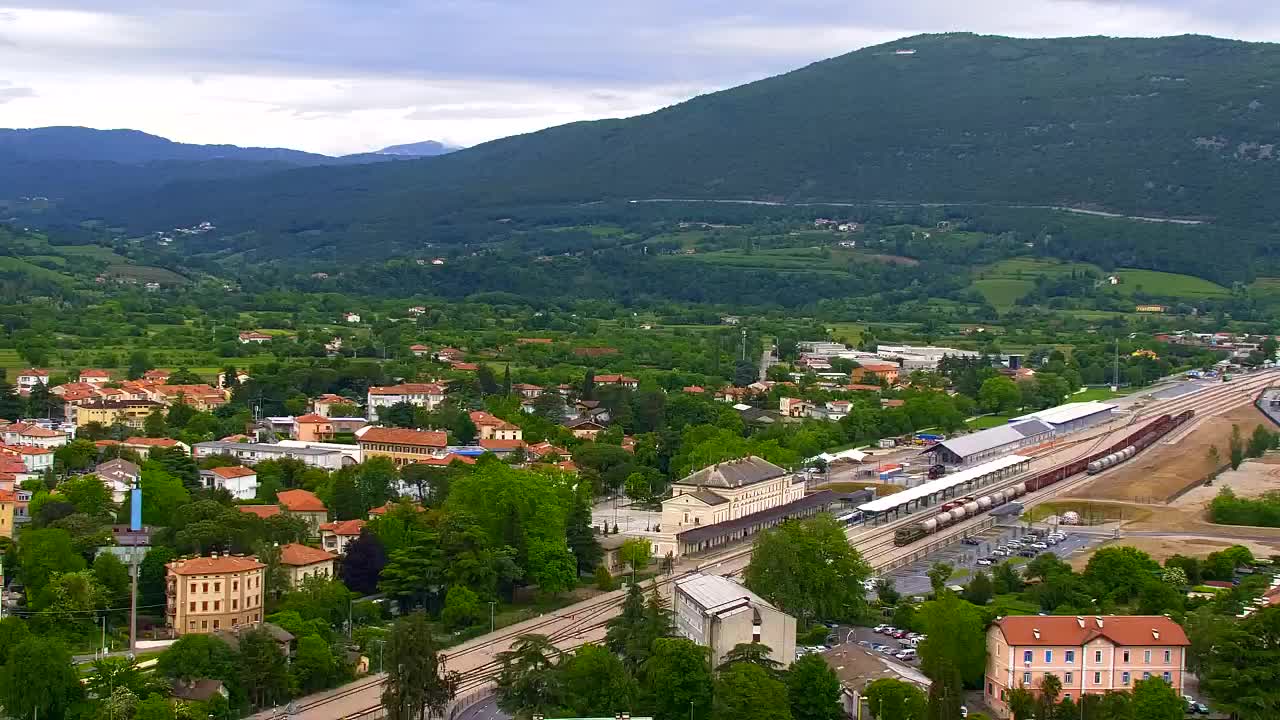 Nova Gorica in Gorica: Čudovit Razgled iz Frančiškanskega Samostana Kostanjevica