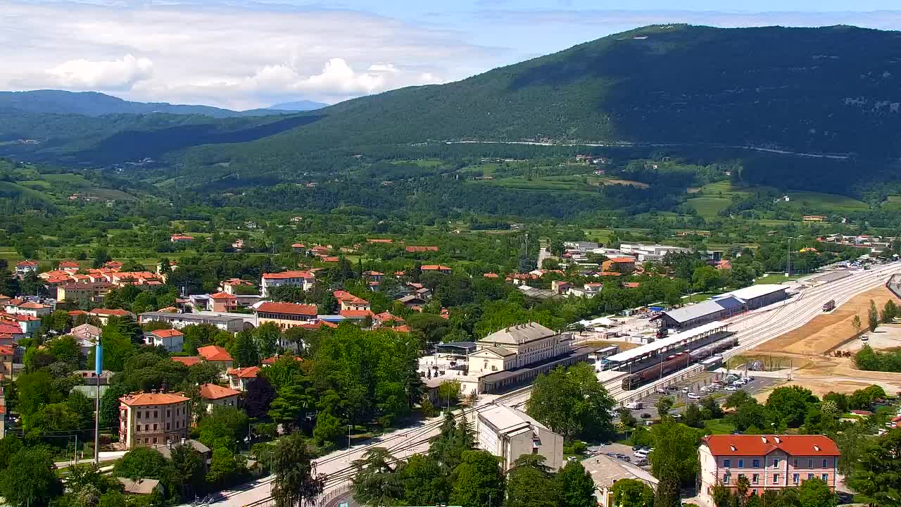 Nova Gorica in Gorica: Čudovit Razgled iz Frančiškanskega Samostana Kostanjevica