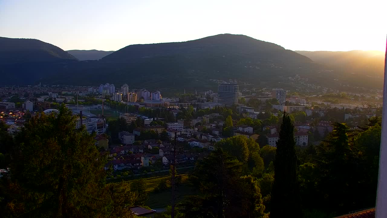 Nova Gorica und Görz: Atemberaubende Aussicht vom Franziskanerkloster Kostanjevica