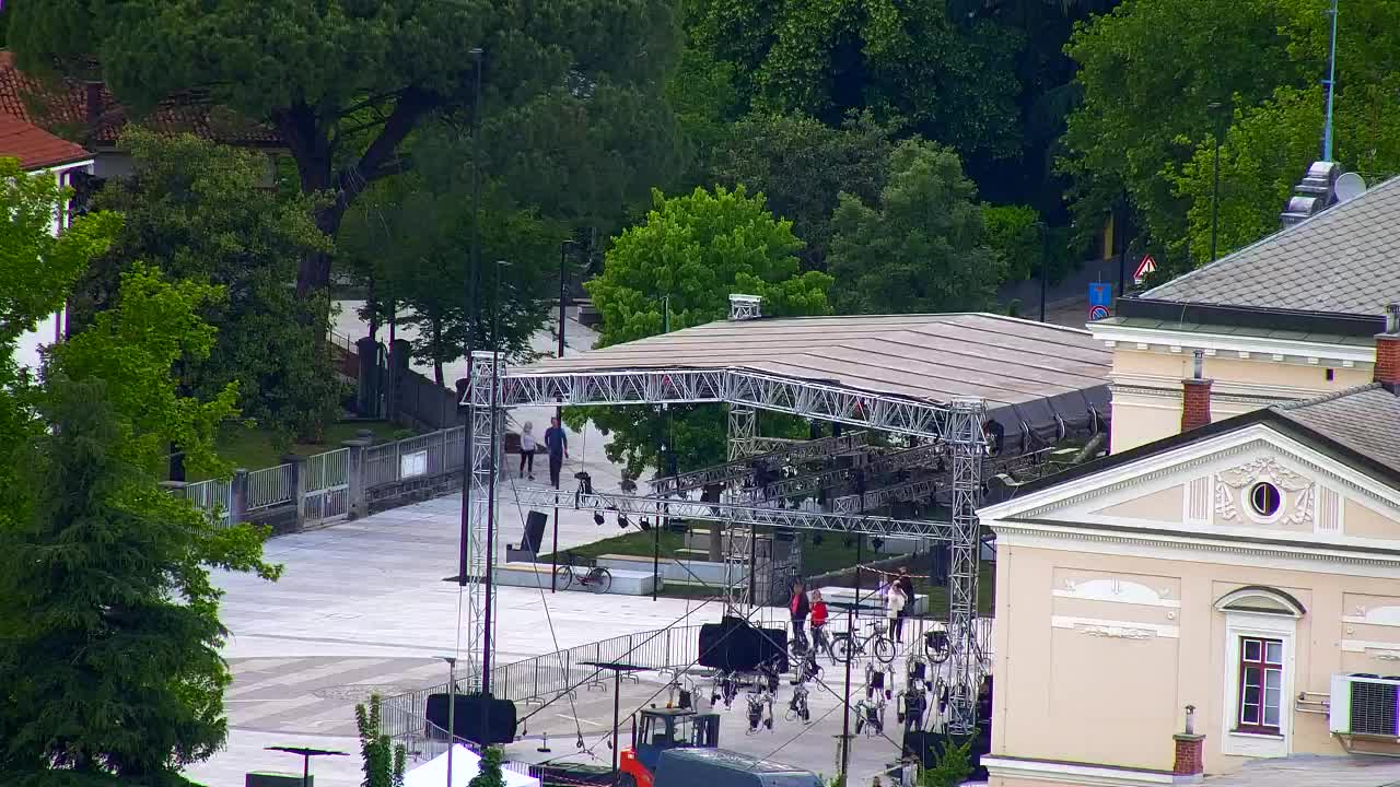 Nova Gorica und Görz: Atemberaubende Aussicht vom Franziskanerkloster Kostanjevica