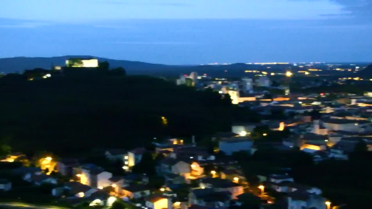 Nova Gorica et Gorizia : Vue Imprenable depuis le Monastère Franciscain de Kostanjevica