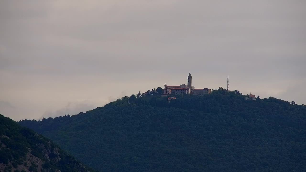 Nova Gorica in Gorica: Čudovit Razgled iz Frančiškanskega Samostana Kostanjevica