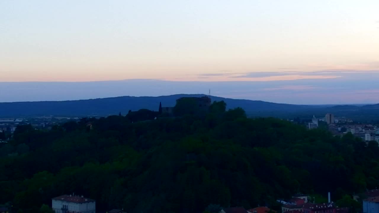 Nova Gorica et Gorizia : Vue Imprenable depuis le Monastère Franciscain de Kostanjevica