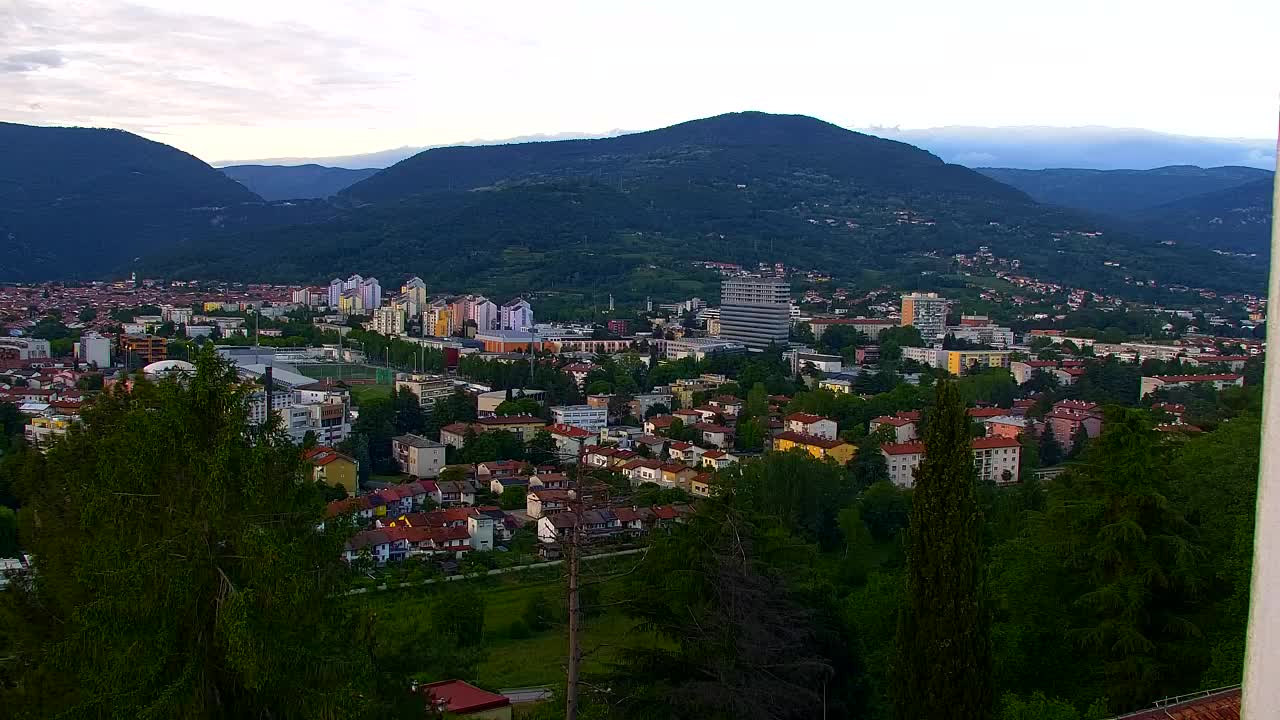 Nova Gorica et Gorizia : Vue Imprenable depuis le Monastère Franciscain de Kostanjevica