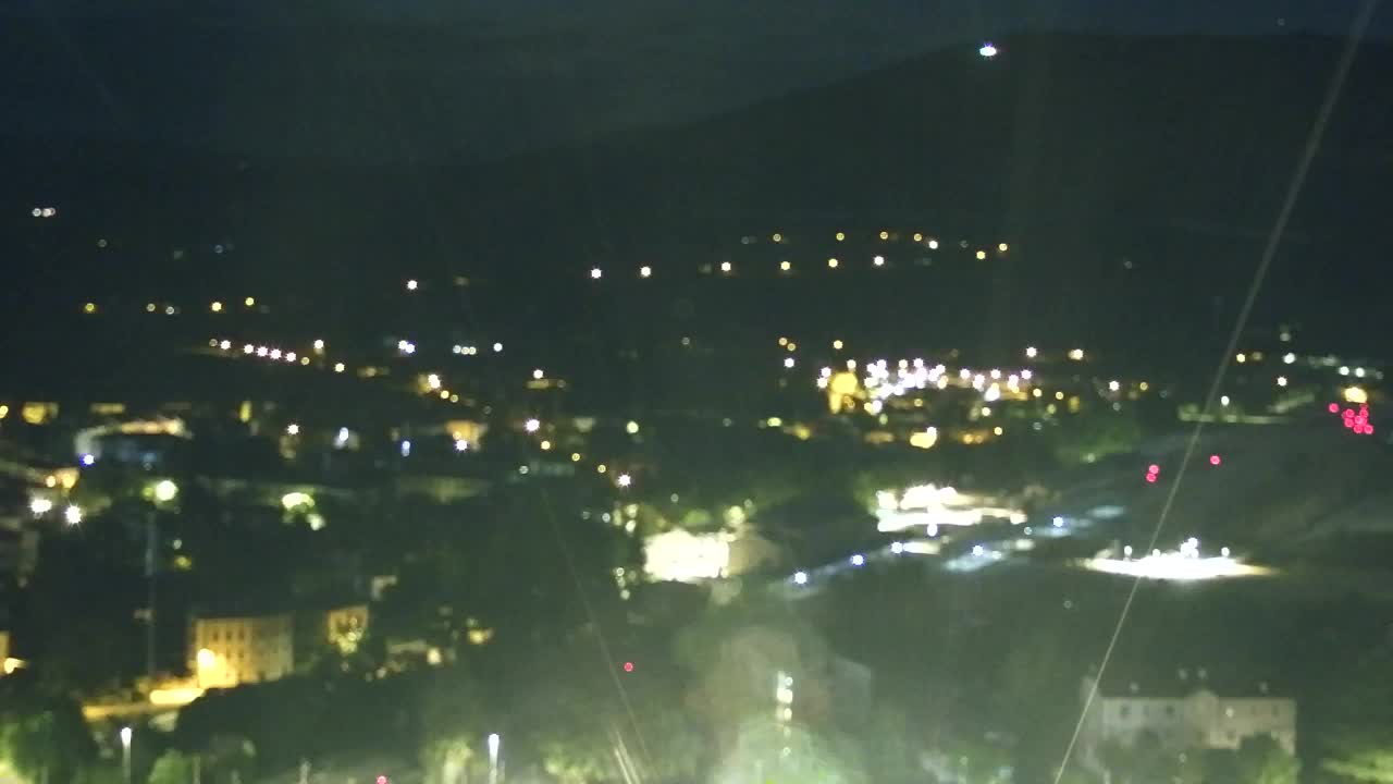 Nova Gorica i Gorica: Prekrasan Pogled iz Franjevačkog Samostana Kostanjevica