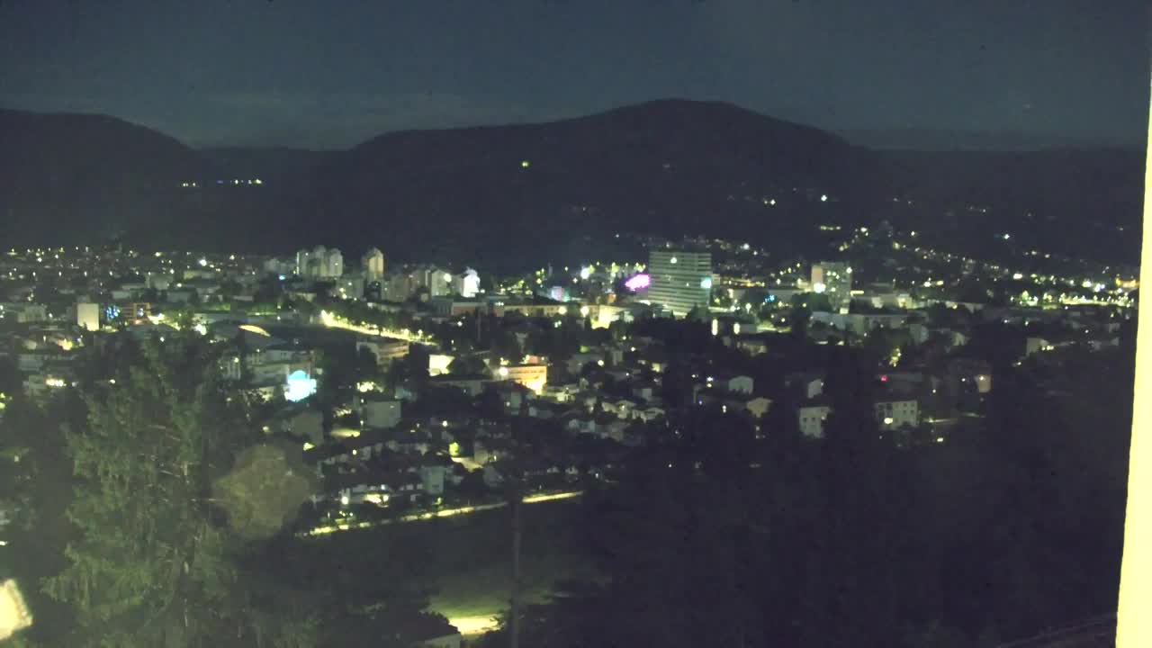 Nova Gorica in Gorica: Čudovit Razgled iz Frančiškanskega Samostana Kostanjevica