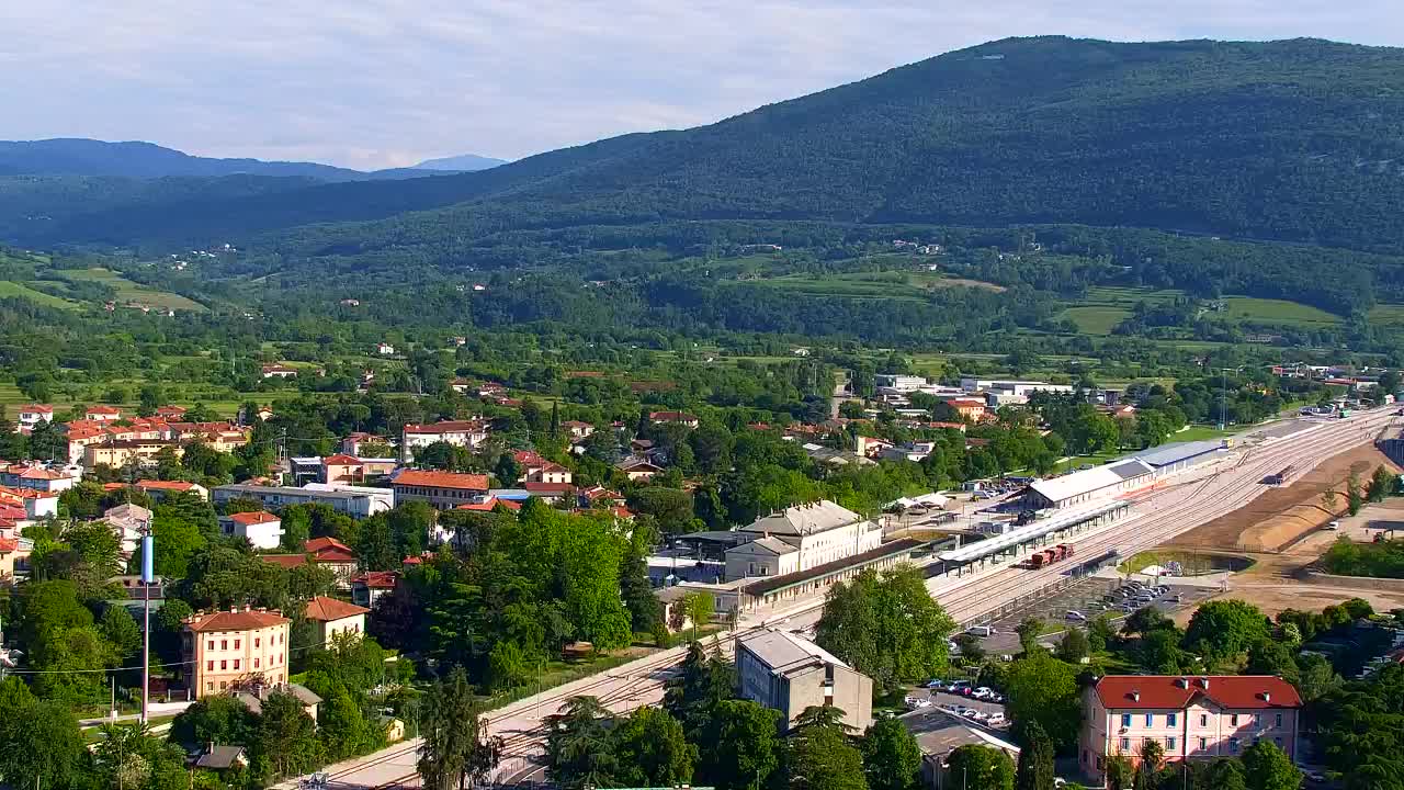 Nova Gorica in Gorica: Čudovit Razgled iz Frančiškanskega Samostana Kostanjevica