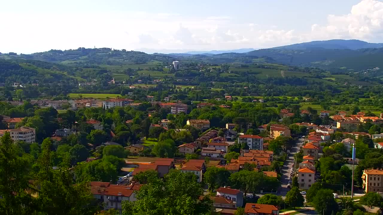 Nova Gorica in Gorica: Čudovit Razgled iz Frančiškanskega Samostana Kostanjevica