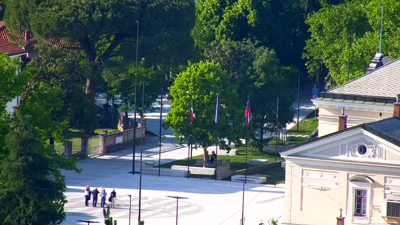 Nova Gorica et Gorizia : Vue Imprenable depuis le Monastère Franciscain de Kostanjevica