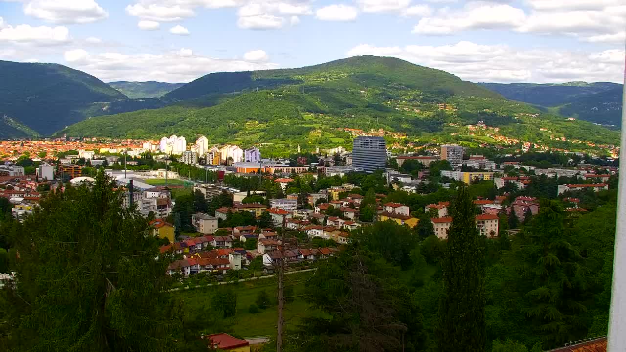 Nova Gorica in Gorica: Čudovit Razgled iz Frančiškanskega Samostana Kostanjevica