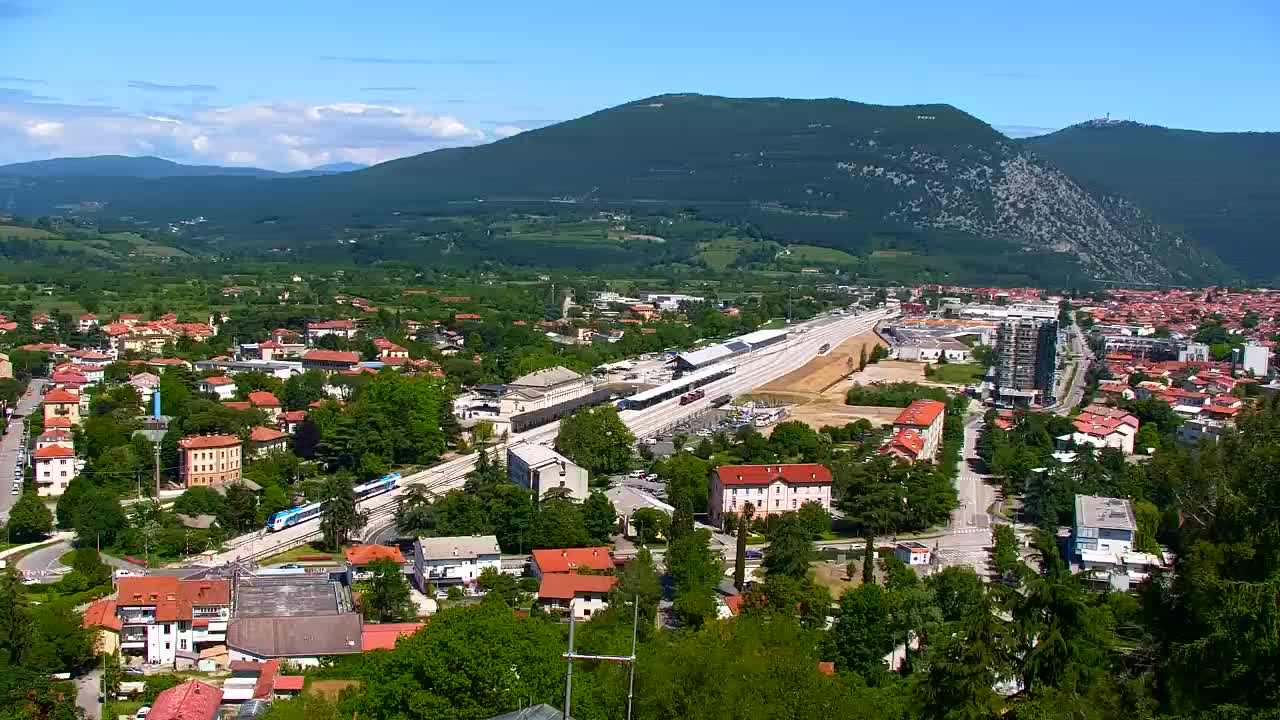 Nova Gorica i Gorica: Prekrasan Pogled iz Franjevačkog Samostana Kostanjevica