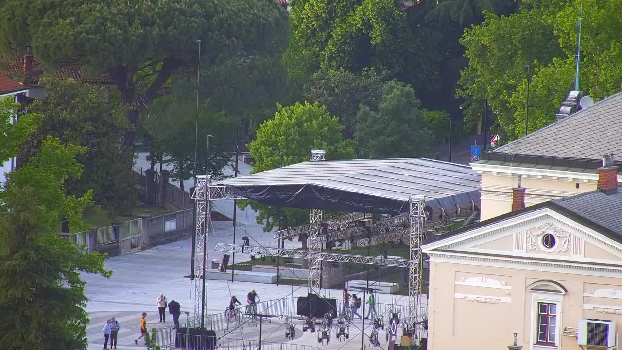 Nova Gorica in Gorica: Čudovit Razgled iz Frančiškanskega Samostana Kostanjevica