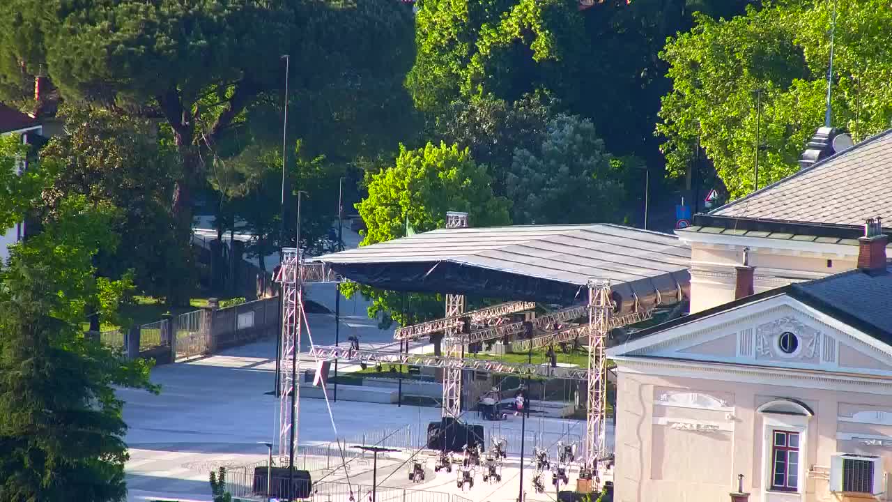 Nova Gorica in Gorica: Čudovit Razgled iz Frančiškanskega Samostana Kostanjevica