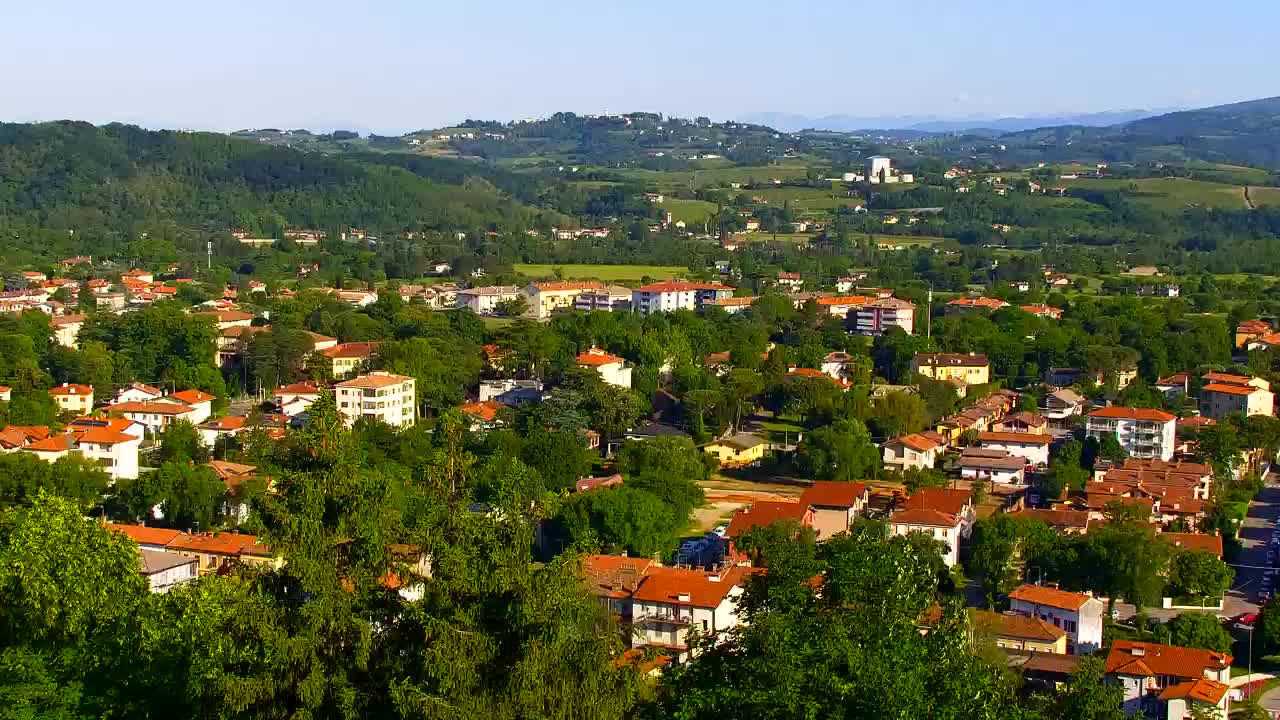 Nova Gorica in Gorica: Čudovit Razgled iz Frančiškanskega Samostana Kostanjevica