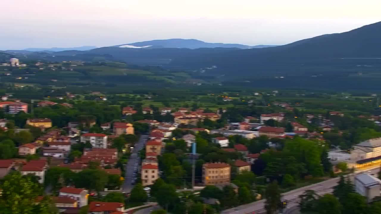 Nova Gorica et Gorizia : Vue Imprenable depuis le Monastère Franciscain de Kostanjevica
