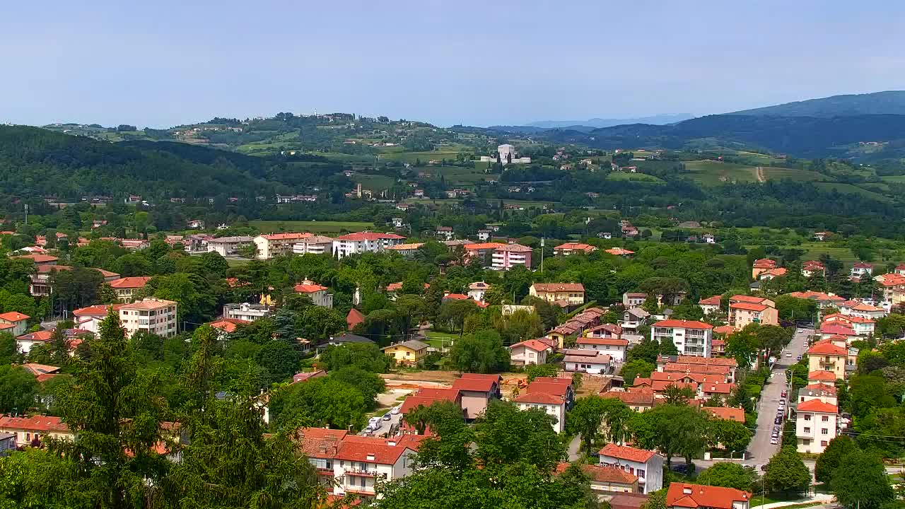 Nova Gorica und Görz: Atemberaubende Aussicht vom Franziskanerkloster Kostanjevica