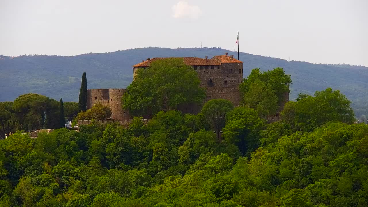 Nova Gorica in Gorica: Čudovit Razgled iz Frančiškanskega Samostana Kostanjevica