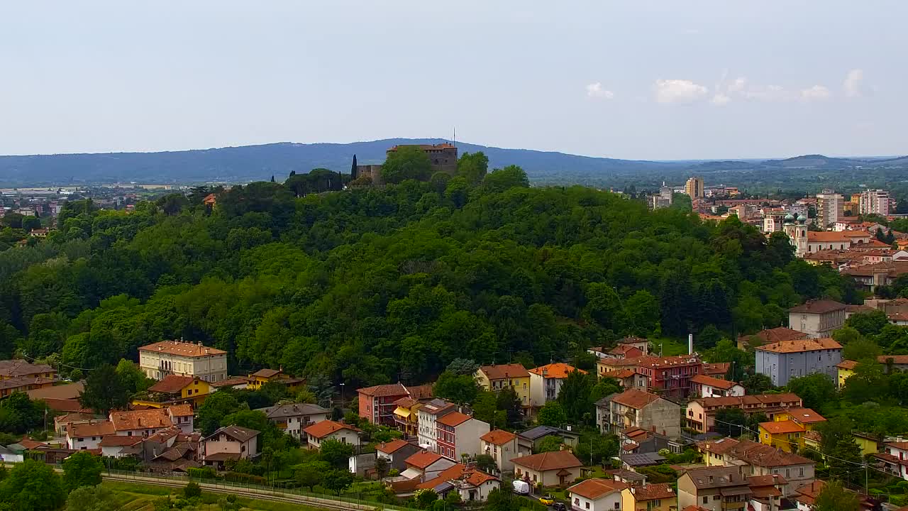 Nova Gorica in Gorica: Čudovit Razgled iz Frančiškanskega Samostana Kostanjevica