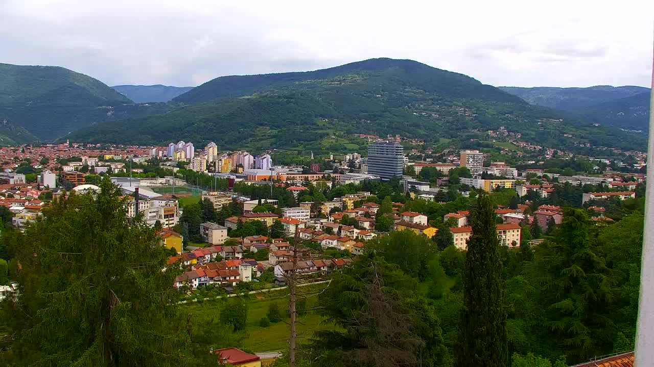 Nova Gorica et Gorizia : Vue Imprenable depuis le Monastère Franciscain de Kostanjevica