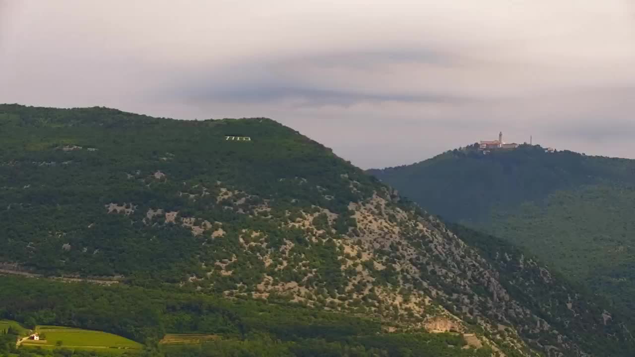 Nova Gorica et Gorizia : Vue Imprenable depuis le Monastère Franciscain de Kostanjevica