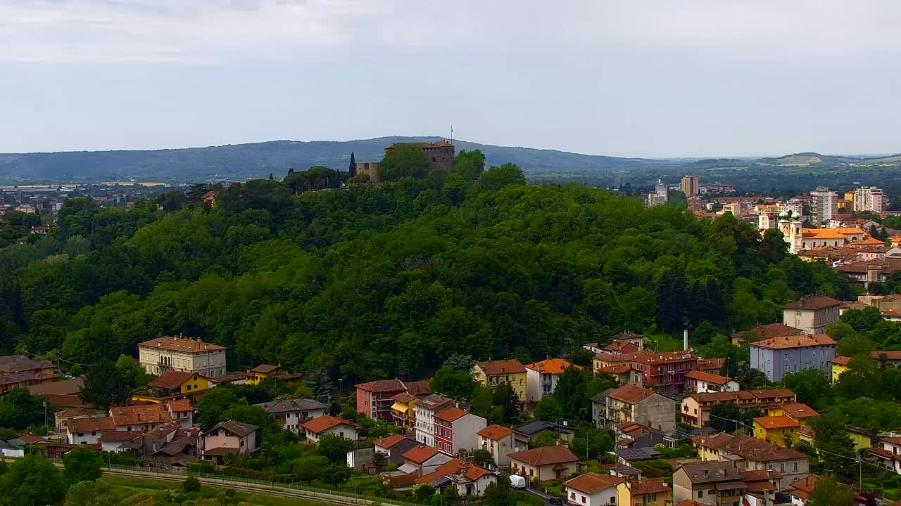 Nova Gorica in Gorica: Čudovit Razgled iz Frančiškanskega Samostana Kostanjevica