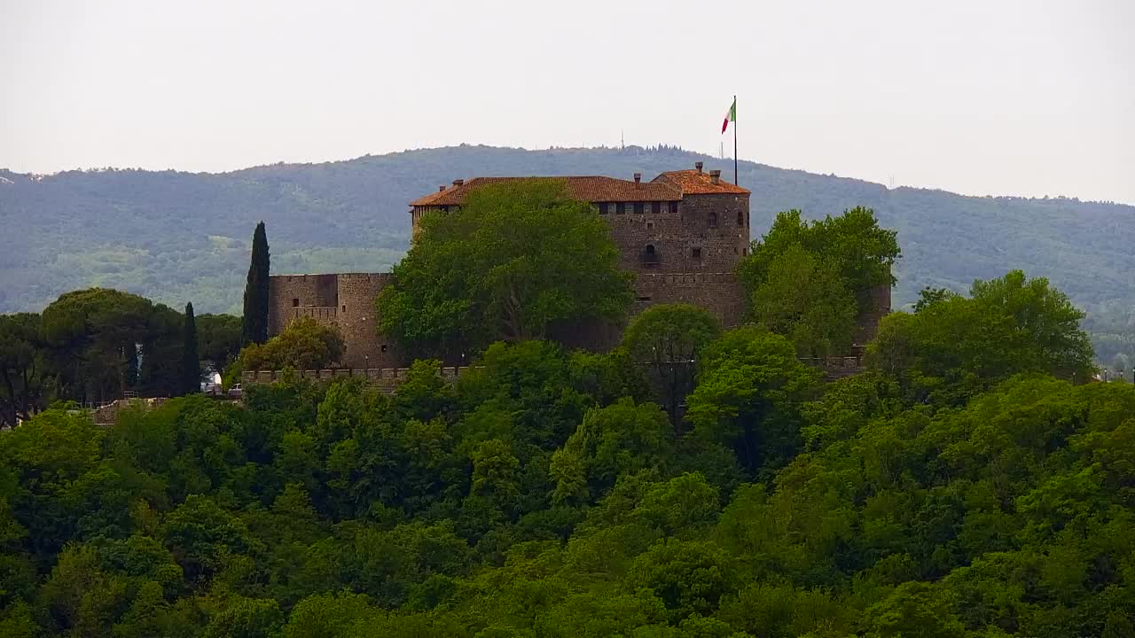 Nova Gorica i Gorica: Prekrasan Pogled iz Franjevačkog Samostana Kostanjevica