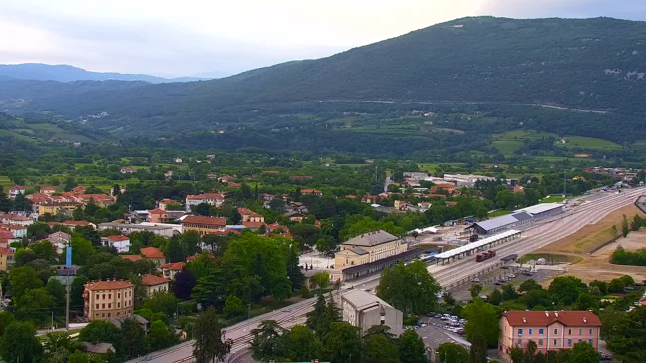 Nova Gorica in Gorica: Čudovit Razgled iz Frančiškanskega Samostana Kostanjevica