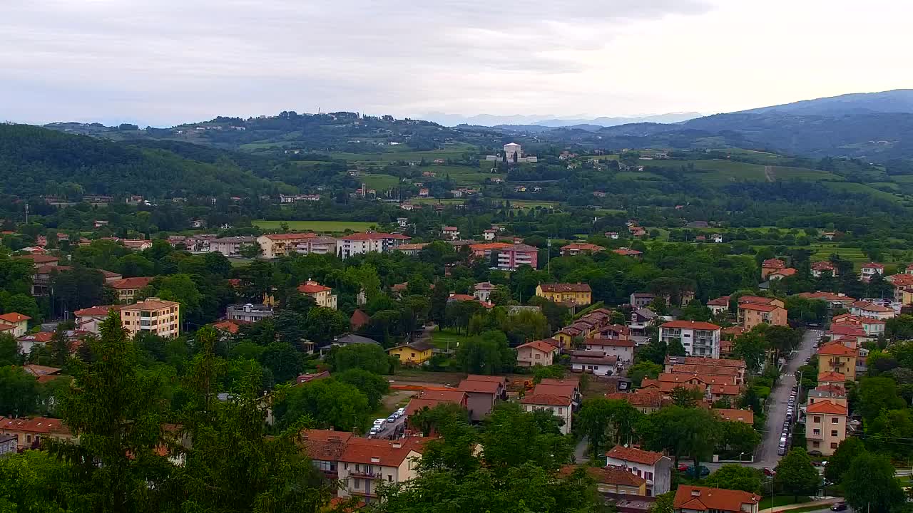 Nova Gorica in Gorica: Čudovit Razgled iz Frančiškanskega Samostana Kostanjevica